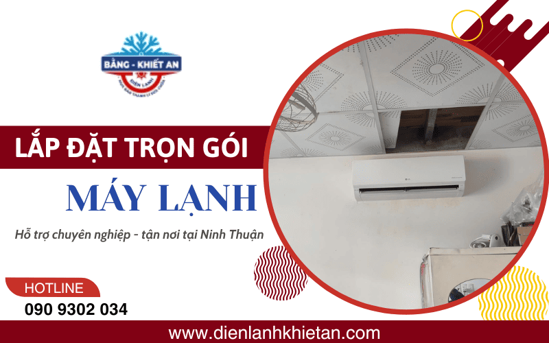 lắp đặt máy lạnh Ninh Thuận