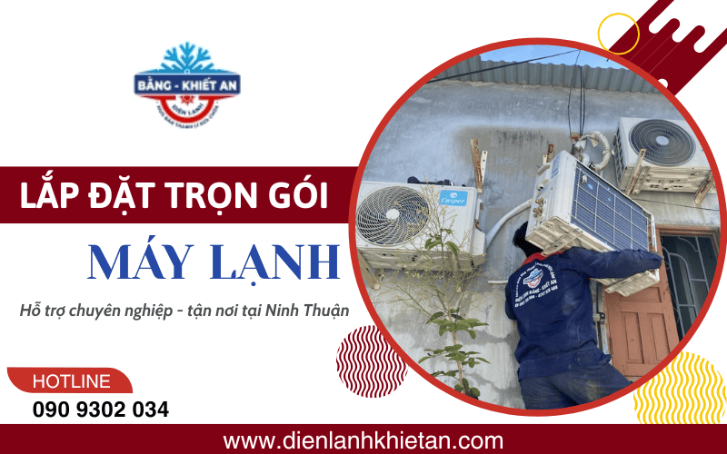 lắp đặt máy lạnh Ninh Thuận