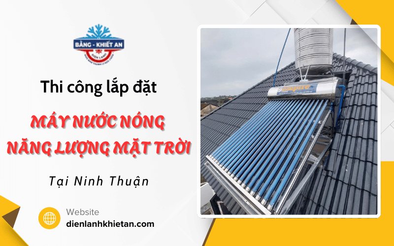 lắp đặt máy nước nóng năng lượng mặt trời tại Khánh Hòa
