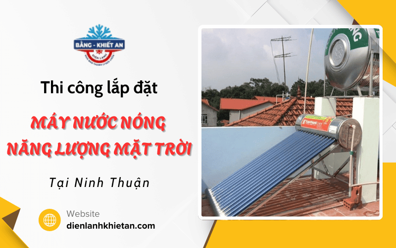 lắp đặt máy nước nóng năng lượng mặt trời tại Khánh Hòa