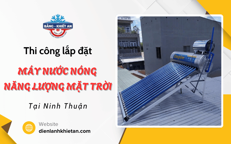lắp đặt máy nước nóng năng lượng mặt trời tại Khánh Hòa
